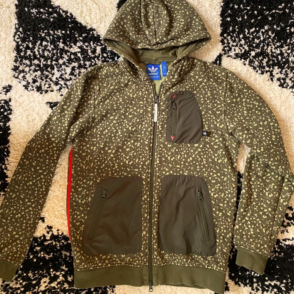 Men’s Adidas Cool Camo Full-Zip Hoody